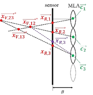 Depth Estimation from Micro Images of a Plenoptic Camera